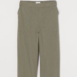 H&M LINEN BLEND CULOTTES
